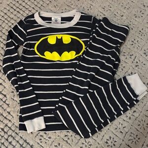 Hanna Andersson Batman Striped Pajama Set - Sz 10
